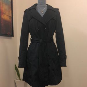 Excellent Condition MEXX Black Trench Coat